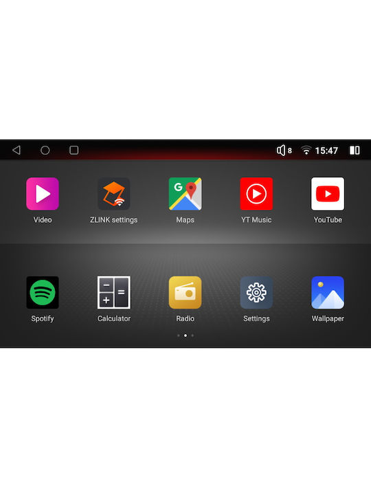 Lenovo Car Audio System 2DIN (Bluetooth/USB/WiFi/GPS/Apple-Carplay/Android-Auto) with Touch Screen 9"