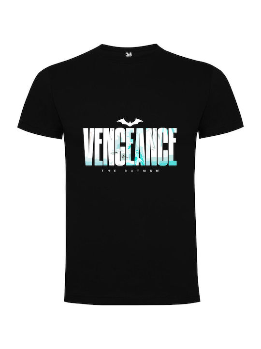 Dark Vengeance: Snyder's Batman T-shirt Batman Black Cotton