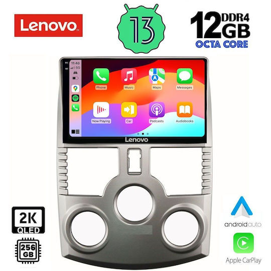 Lenovo Ηχοσύστημα Αυτοκινήτου για BMW X1 / X3 / X4 Daihatsu Terios 2006-2017 (Bluetooth/USB/AUX/WiFi/GPS/Apple-Carplay/Android-Auto) με Οθόνη Αφής 9"