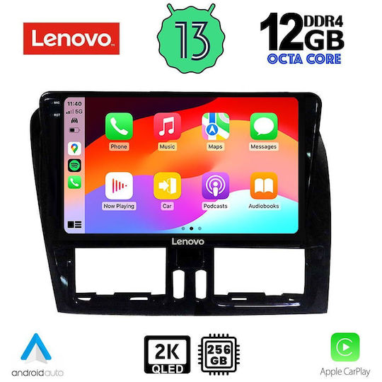 Lenovo Car Audio System for BMW X1 / X3 / X4 Volvo XC 60 2009-2017 (Bluetooth/USB/AUX/WiFi/GPS/Apple-Carplay/Android-Auto) with Touch Screen 9"