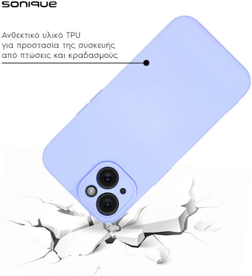 Sonique My Colors Back Cover Silicon Violet (Galaxy A21s)