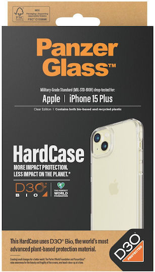 PanzerGlass Back Cover Πλαστικό Διάφανο (iPhone 15 Plus)