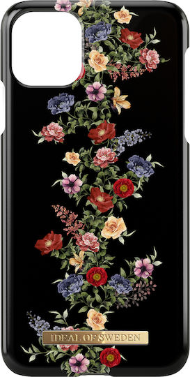 iDeal Of Sweden Dark Floral Umschlag Rückseite Silikon Mehrfarbig (iPhone 11 Pro)