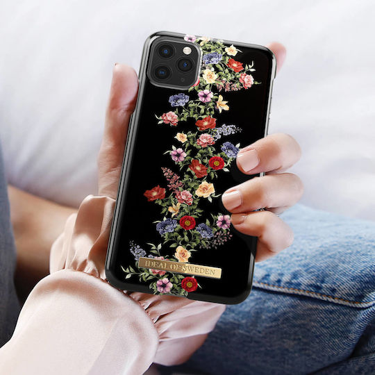 iDeal Of Sweden Dark Floral Umschlag Rückseite Silikon Mehrfarbig (iPhone 11 Pro)