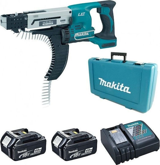 Makita Κατσαβίδι Γυψοσανίδας Μπαταρίας 18V 2x3Ah