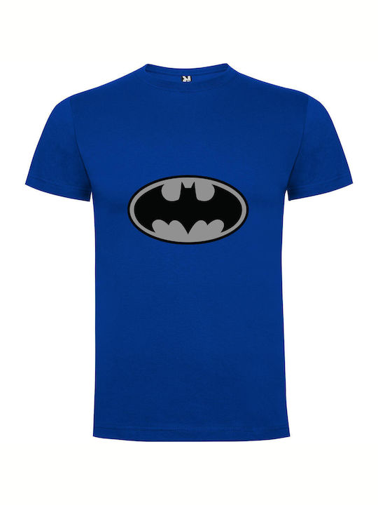 Epic Batman: Dark Vengeance T-shirt Batman Μπλε Βαμβακερό