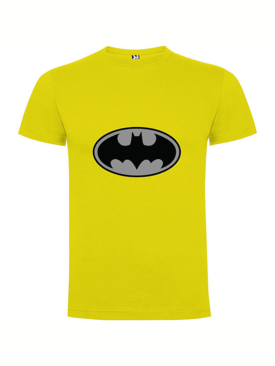 Epic Batman: Dark Vengeance Tricou Batman Galben Bumbac