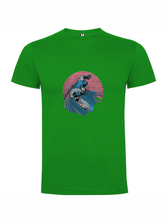 Batman: Vigilante Icon Tricou Batman Verde Bumbac