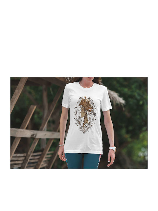 Steampunk Dream T-shirt White Cotton