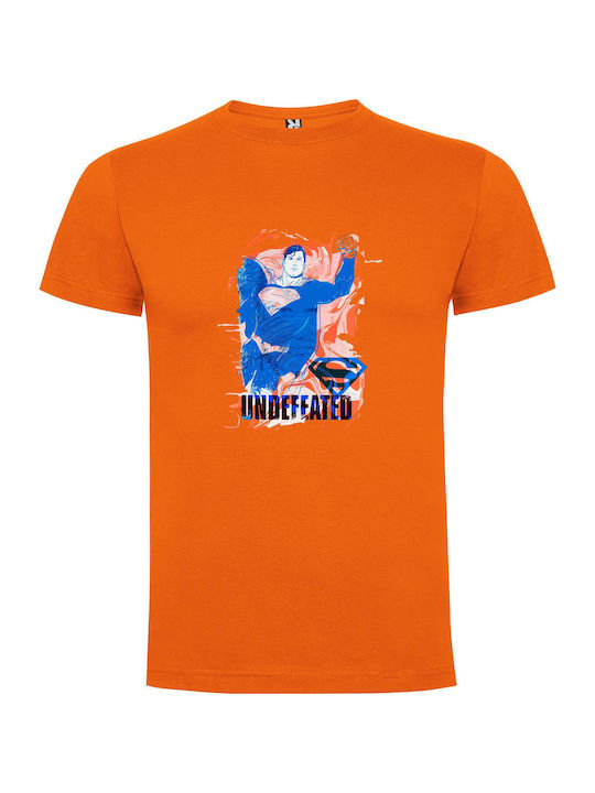 Unleashed Superman: Ultra Underrated T-shirt Superman Orange Baumwolle