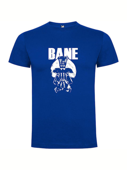 Kane's Dark Batman Inspiration T-shirt Batman Blau Baumwolle