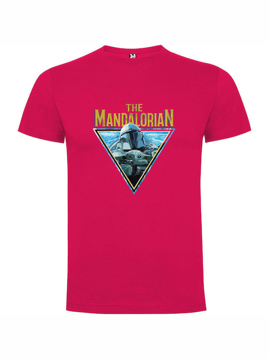 Marvels & T-shirt Star Wars Fuchsia Cotton