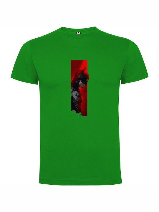 Scarlet Batman Stance T-shirt Batman Green Cotton