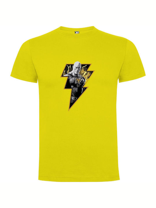 Electric Fury T-shirt Yellow Cotton