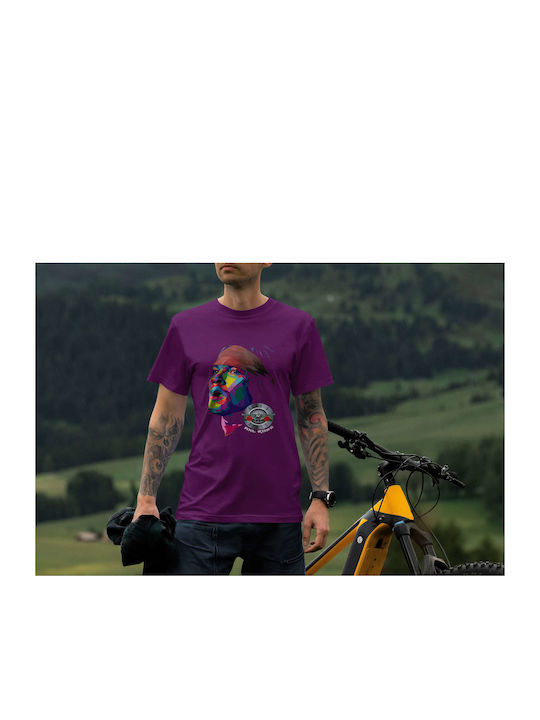 Tricou Guns N' Roses Violet Bumbac