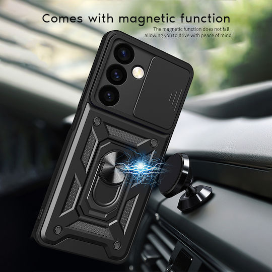 Ring Armor Campro Sonique Case for Apple iPhone 16 Plus Black