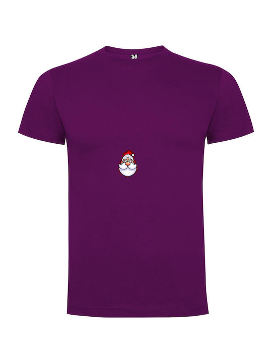 Gleeful T-shirt Purple Cotton