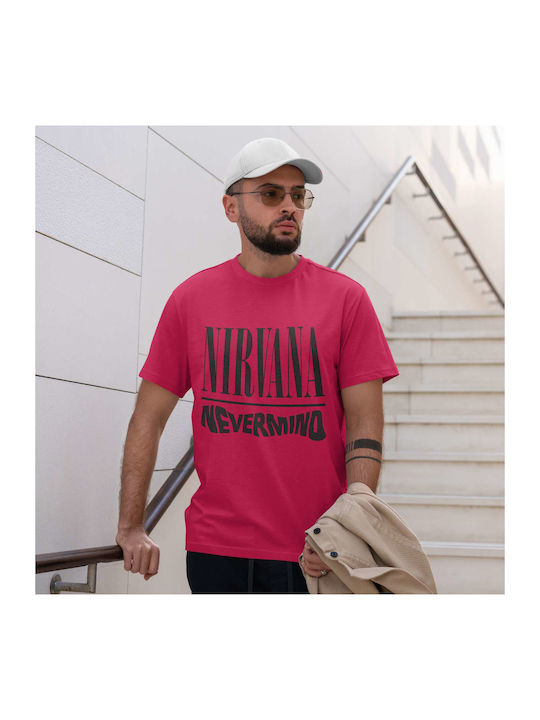 Tricou Nirvana Fuchsia Bumbac