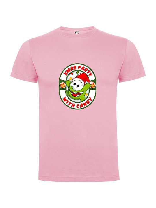 Patrick's Candy T-shirt Ροζ Βαμβακερό