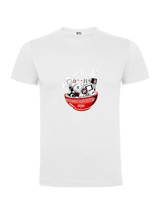 Fusion Feast T-shirt White Cotton