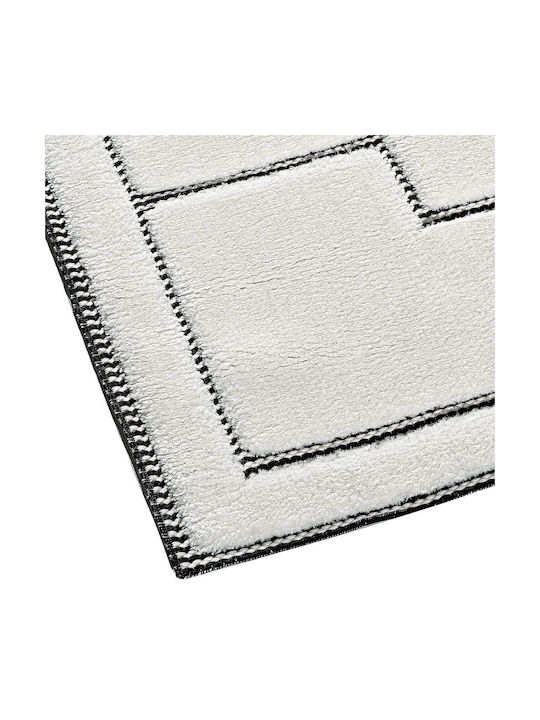Beauty Home Cozy Art 9636 Modern Cotton Bedroom Rugs Set Ecru 2024963600068 3pcs