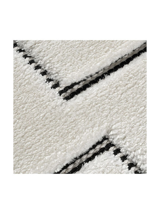 Beauty Home Cozy Art 9636 Modern Cotton Bedroom Rugs Set Ecru 2024963600068 3pcs