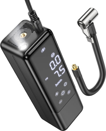 Hoco Car Tire Pump ZP5 with Cable 12V
