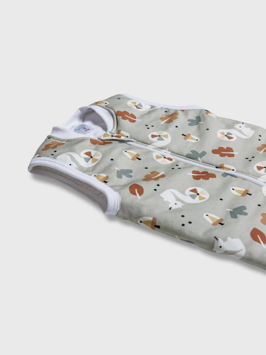 Tender Winter Sleeping Bag with Feet Classic 2.5 Tog Squirrel Mint with Detachable Sleeves