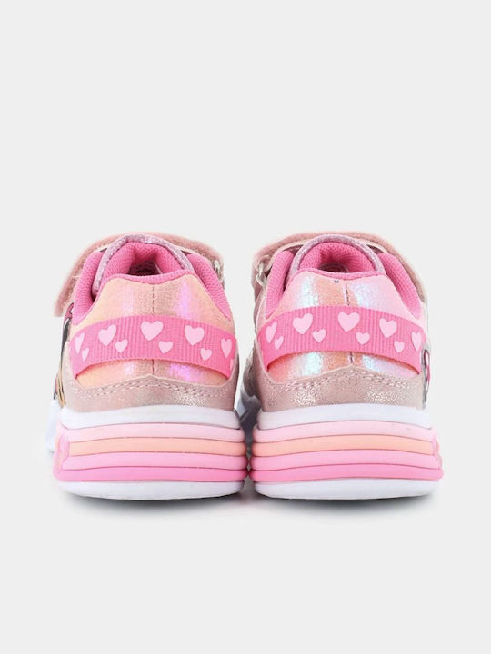 Disney Kids Sneakers with Lights Pink