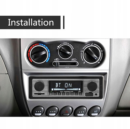 Carmedia Ραδιόφωνο Αυτοκινήτου 1 DIN (Bluetooth/USB)