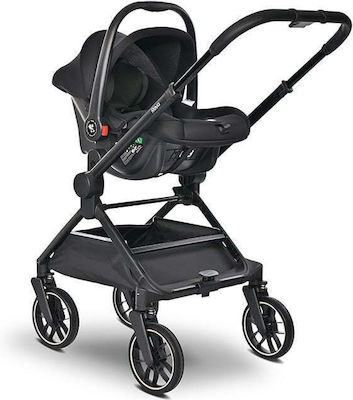 Lorelli Jasper Verstellbar 3 in 1 Baby Kinderwagen Geeignet für Neugeborene Brown