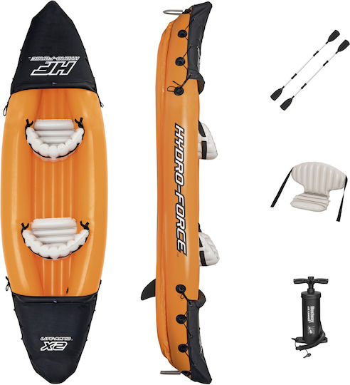 Bestway Hydro Force Rapid X2 Sit in Sea Kayak 2 People Orange 65077