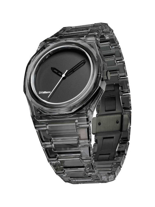 D1 Milano Watch Battery with Black Fabric Strap