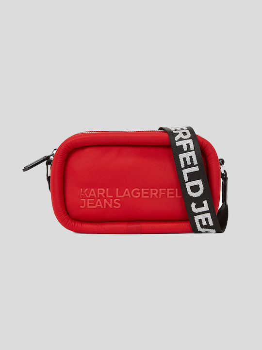 Karl Lagerfeld Damen Tasche Crossbody Rot