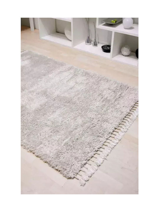 Tzikas Carpets Samarina 80067-900 Χειροποίητο Χαλί Ορθογώνιο με Κρόσια Μπεζ