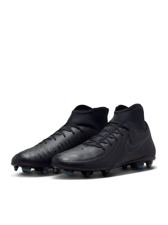Nike Phantom Luna 2 Club Fußballschuhe mit Stollen Schwarz