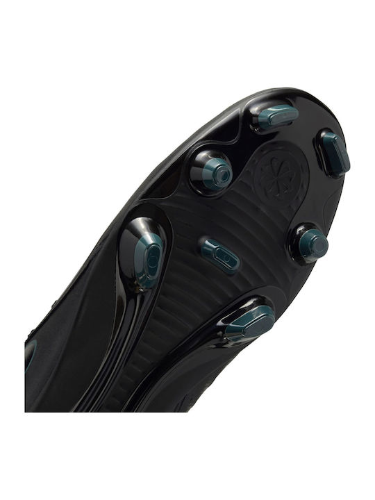 Nike Phantom Luna 2 Club Fußballschuhe mit Stollen Schwarz