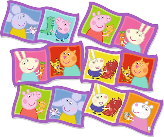 Board Game Peppa Pig Domino for 1-4 Players 3+ Years Old (EN) Trefl