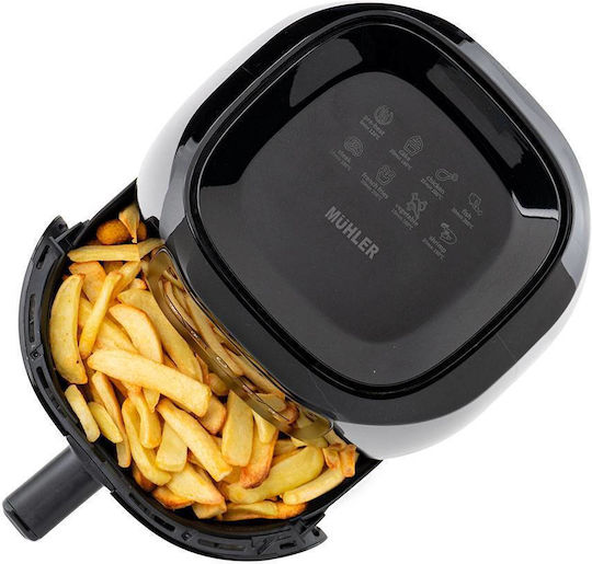 Muhler Friteuză cu aer 4.2lt Negru MFX-415D