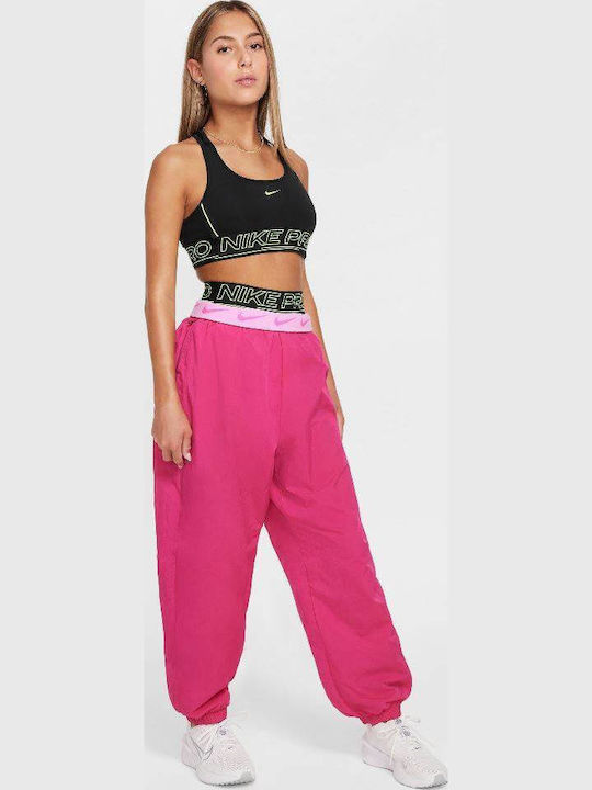 Nike SWOOSH Set of Kids' Bralettes Dri-Fit Black / Volt