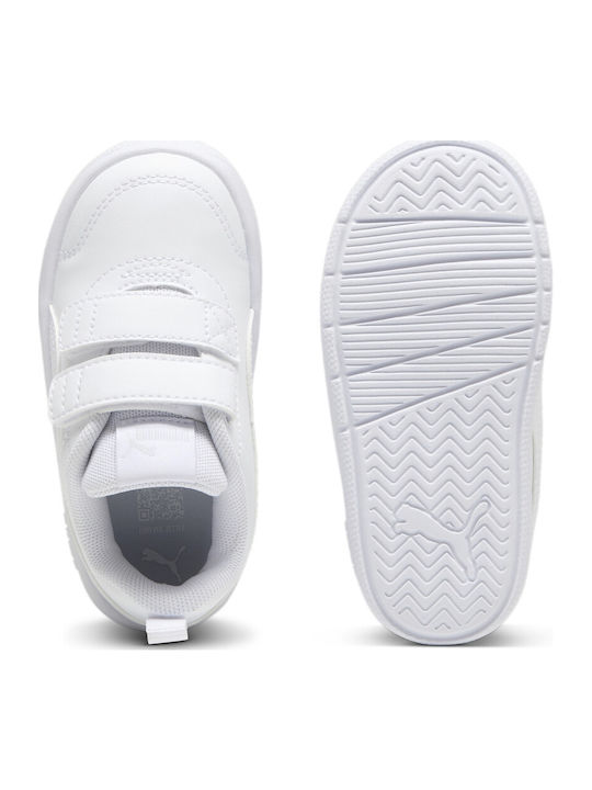 Courtflex V3 V Inf Kids Sneakers with Scratch White