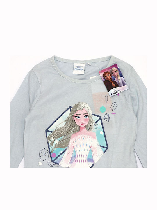 Disney Pijama pentru copii De iarnă Light blue