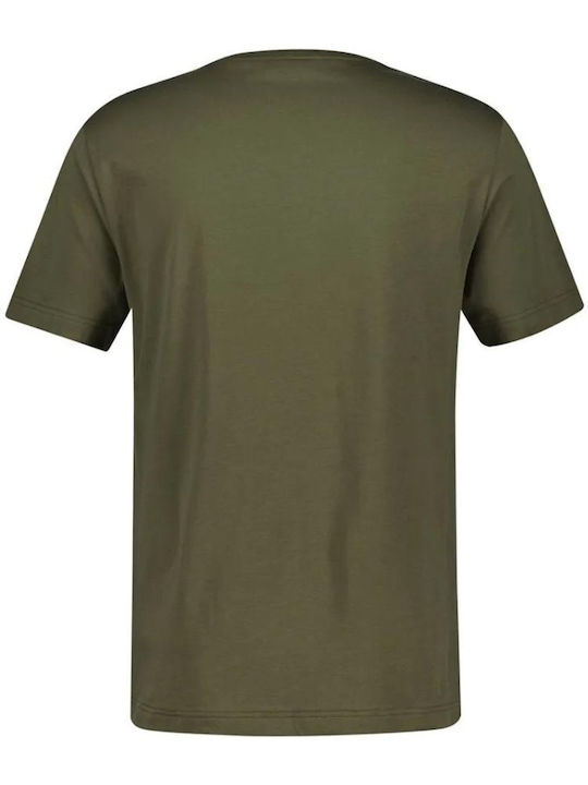 Gant T-shirt Bărbătesc cu Mânecă Scurtă Verde