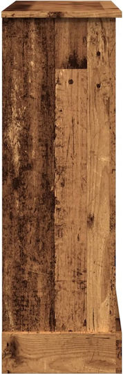 vidaXL Μεταλλικό Προστατευτικό Τζακιού 90x30x90cm
