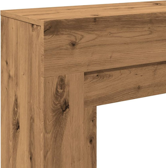 vidaXL Μεταλλικό Προστατευτικό Τζακιού 100x30x87.5cm