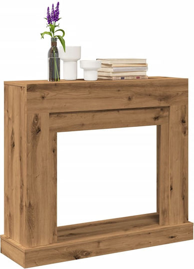 vidaXL Μεταλλικό Προστατευτικό Τζακιού 100x30x87.5cm