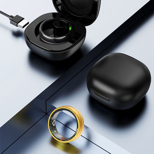 Techsuit R06 Inel Inteligent 20.6mm Auriu