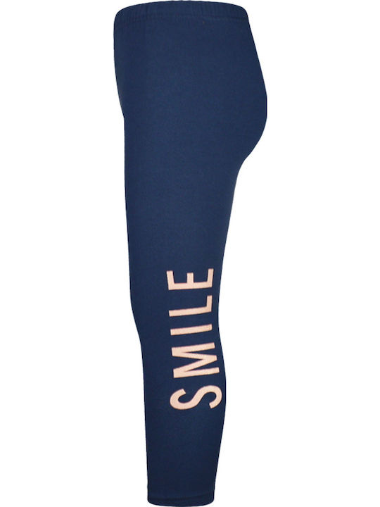 Energiers Kids Set with Leggings Winter 2pcs Indigo Smile