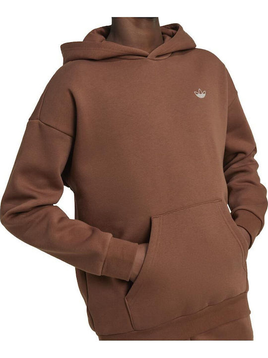 Fleece Παιδικό Φούτερ με Κουκούλα και Τσέπες Prebrn