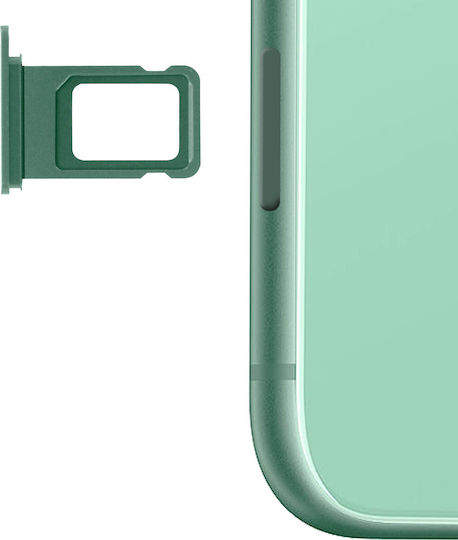Nano-sim Card Tray Replacement Part Apple Iphone 11 – Green